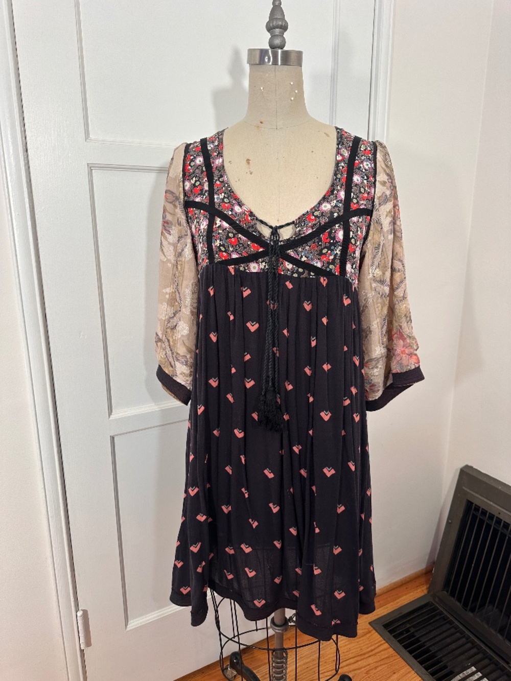 fabric stash midi dress